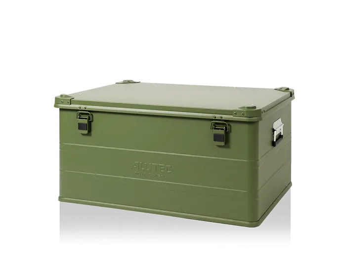 ALUTEC Aluminiumbox INDUSTRY 157 GREEN,  2013157GREEN