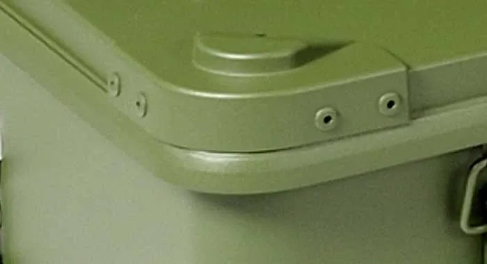 ALUTEC Aluminiumbox INDUSTRY 157 GREEN,  2013157GREEN