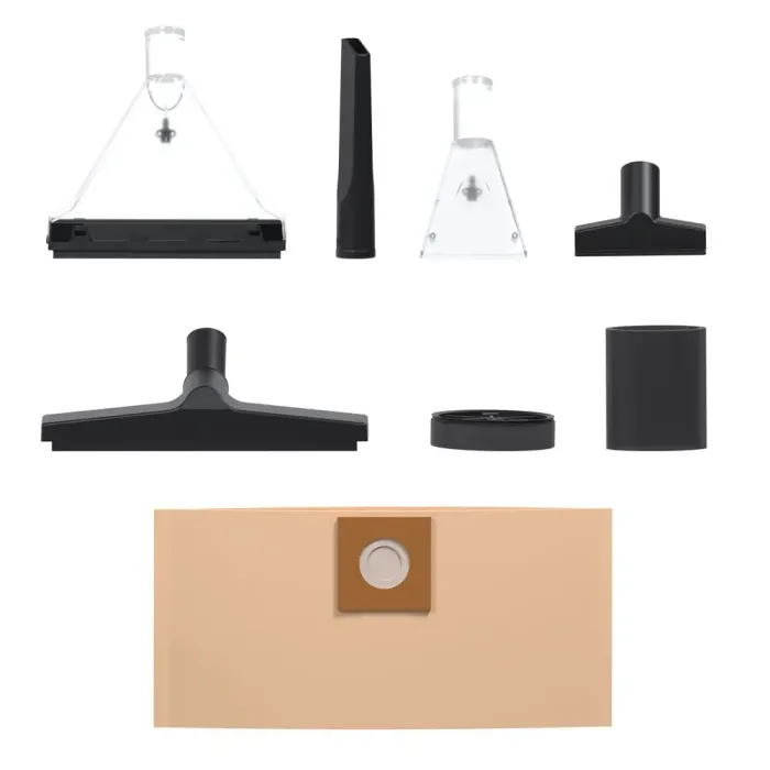 Güde Waschsauger GWS 1600-20 (1600 W, Nass- und Trockensaugen, Sprühen, Ausblasen, Filterreinigung, Edelstahlbehälter 20 l, max. Saugleistung 19 kPa, Luftvolumenstrom 100 m³/h, HEPA-Filter, Zubehör) 17019