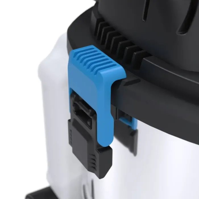 Güde Waschsauger GWS 1600-20 (1600 W, Nass- und Trockensaugen, Sprühen, Ausblasen, Filterreinigung, Edelstahlbehälter 20 l, max. Saugleistung 19 kPa, Luftvolumenstrom 100 m³/h, HEPA-Filter, Zubehör) 17019