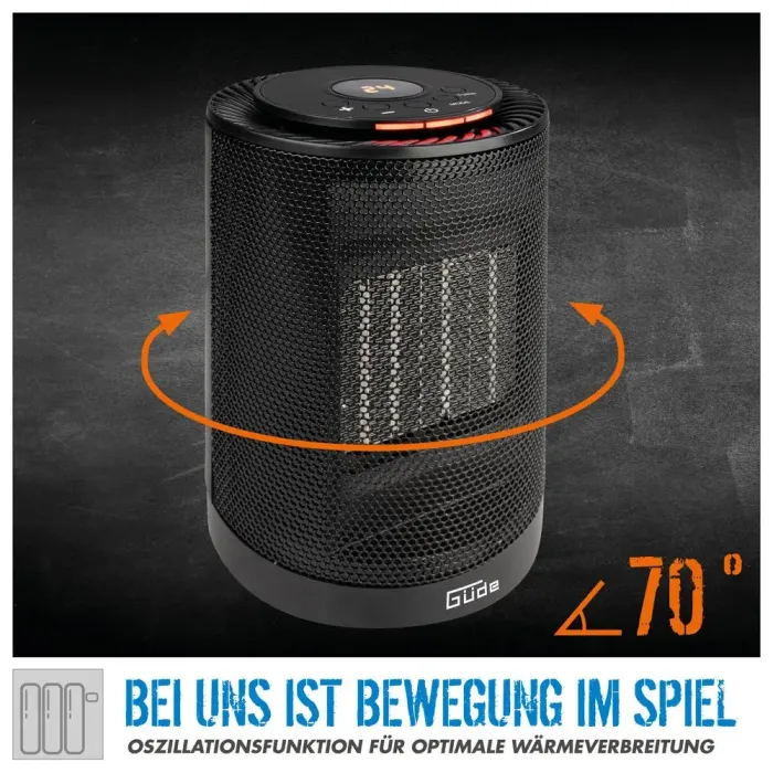 Güde Keramik Heizlüfter GKH 1200 DT, 85173 Güde Keramik Heizlüfter GKH 1200 DT, 85173