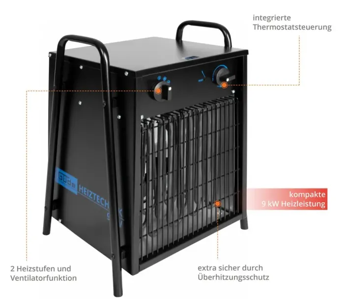 Güde Elektroheizer GH 9 EV, 85013 Güde Elektroheizer GH 9 EV, 85013
