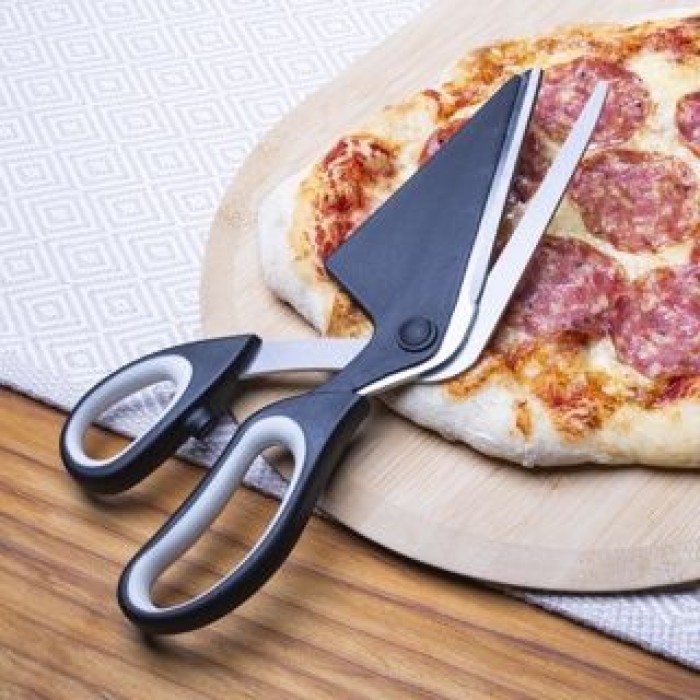 Haushalt International Pizzaschere aus Edelstahl, 11224