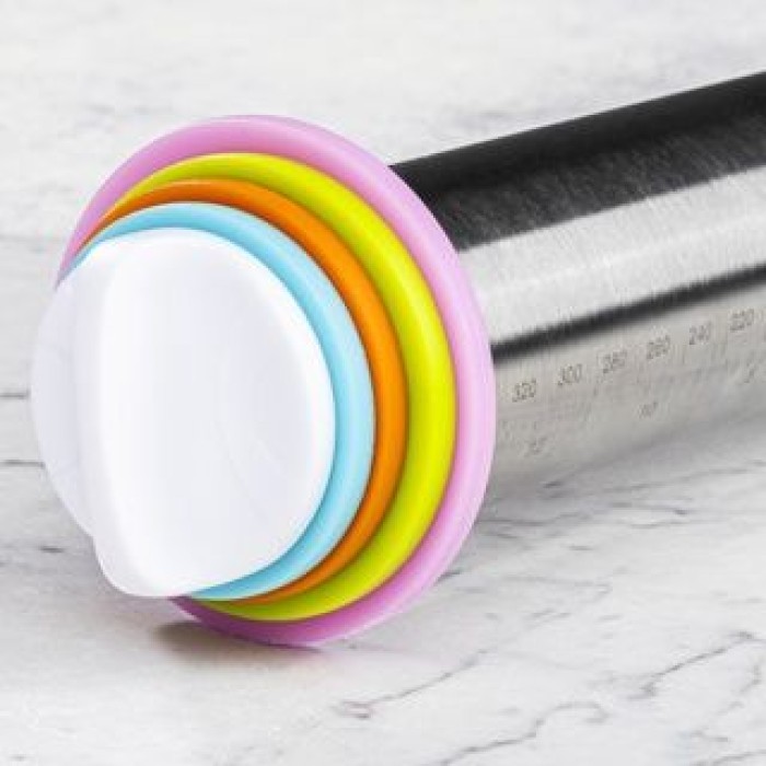 Haushalt International Teigrolle mit Abstandsringen, 18146