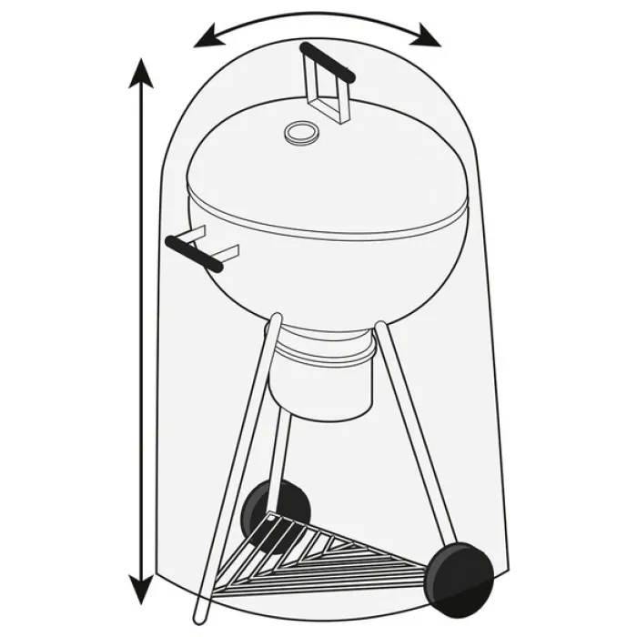 Mr. Gardener Grill-Abdeckhaube, 70 cm, 8950H