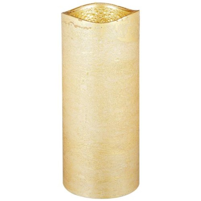 Casaya LED Kerze Rustic Gold, 17.5 x 7,5 cm, 4968