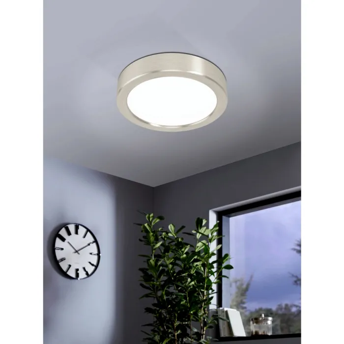 CASAYA LED Deckenleuchten D.16, 10,5W, 1200LM, 3000K, Stahl, nickel, 780056