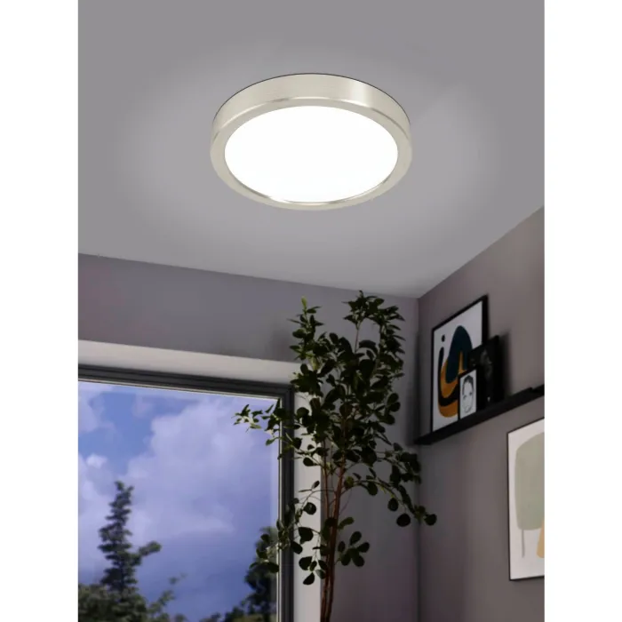 CASAYA LED Deckenleuchten D.21, 16,5W, 1800LM, 3000K, Stahl, nickel, 780057