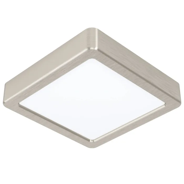 CASAYA LED Deckenleuchten, 10,5W, 1200LM, 3000K, Stahl, nickel, 780066