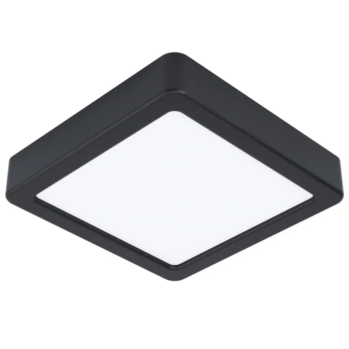 CASAYA LED Deckenleuchten, 10,5W, 1200LM, 3000K, Stahl, schwarz, 780069