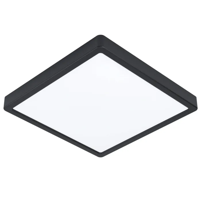 CASAYA LED Deckenleuchten, 20W, 2300LM, 3000K, Stahl, schwarz, 780072