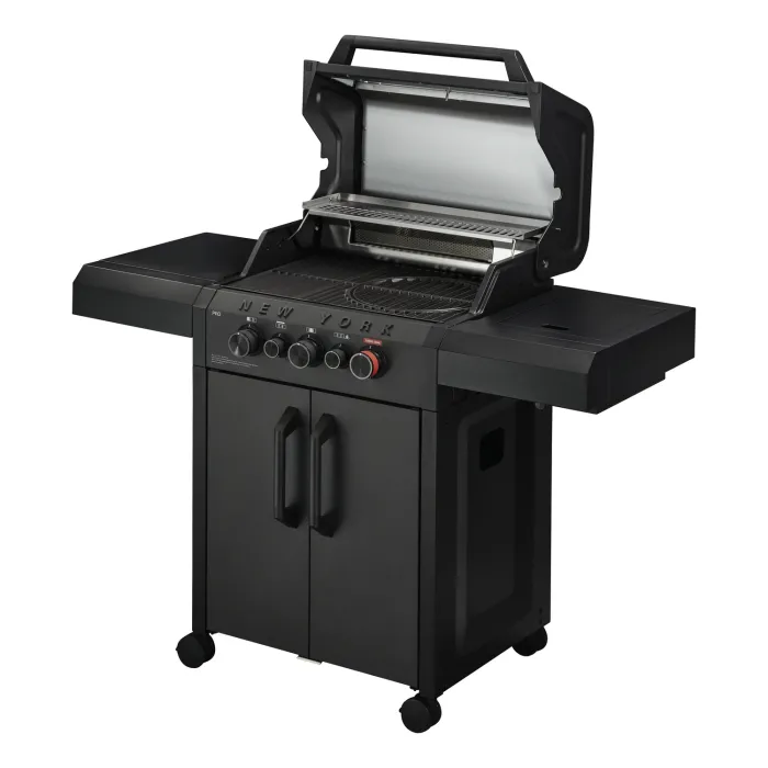 Mr.Gardener Gasgrill New York, 3 Brenner, Sear-Brenner, matt,  8747