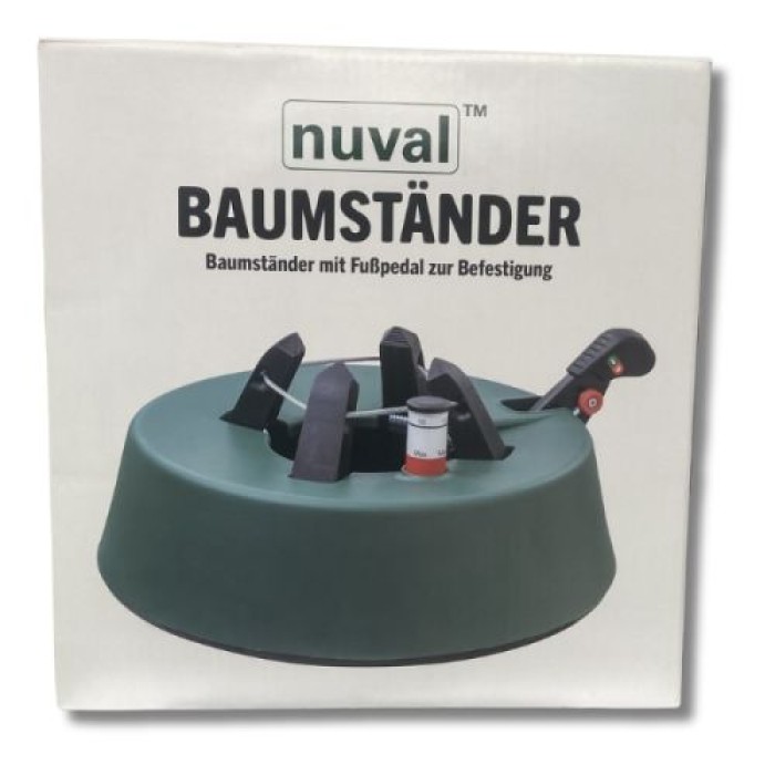 Nuval Christbaumständer 5 x 35,5 x 10,5 cm, grün, IP 34, rund, 930029