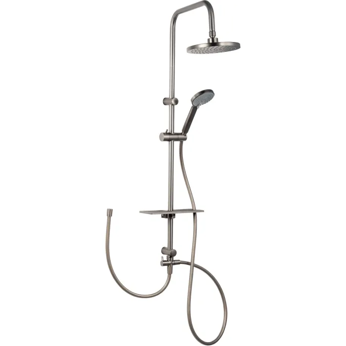 WELLWATER Duschsystem Faella, 3 Strahlarten, Industrial, 955238