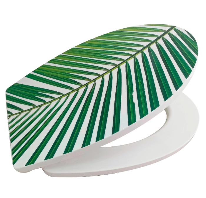 WELLWATER WC-Sitz Mianma Duroplast, T-Form, Soft-Close, Take-Off, 956468