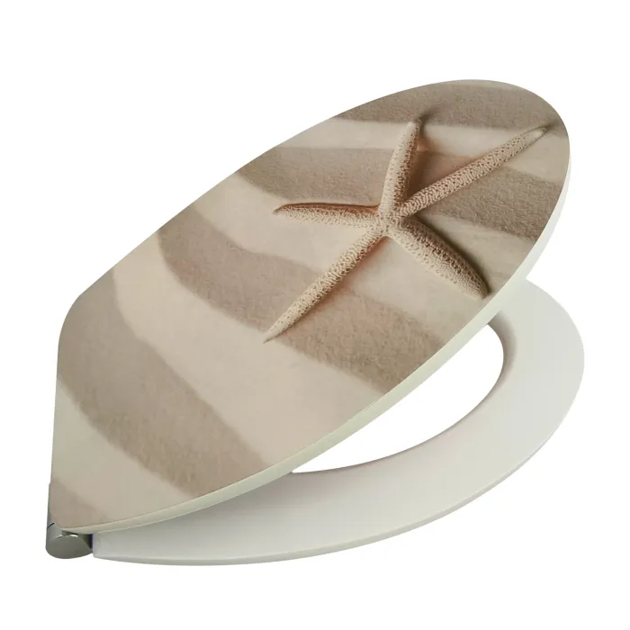 WELLWATER WC-Sitz Bulgasari, Soft-Close, Take-Off, MDF, 956490