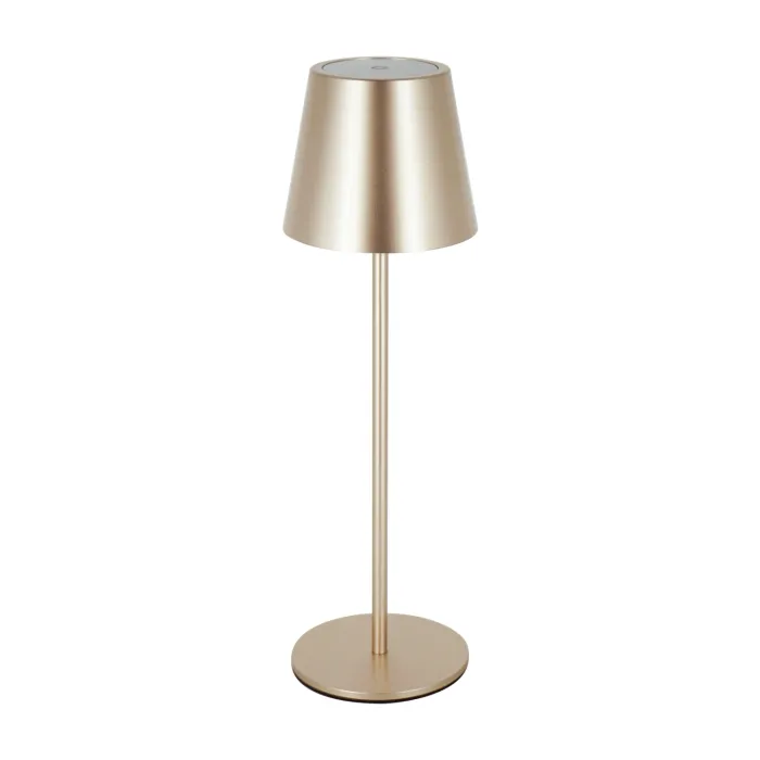 CASAYA LED-Akkuleuchte Tjörn, 3 w, 250 lm, beige, H 36,5 cm, 997248