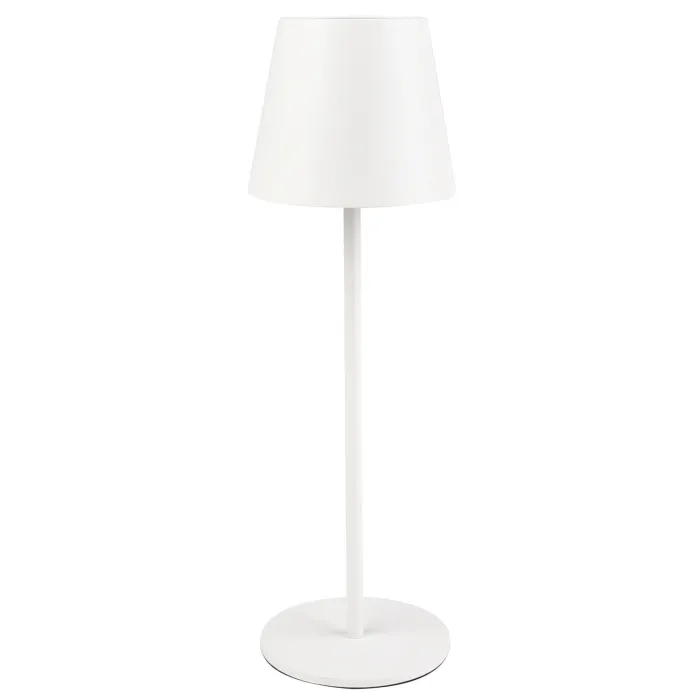 CASAYA LED-Akkuleuchte Tjörn, 3 w, 250 lm, weiß, H 36,5 cm, dimmbar, 977262