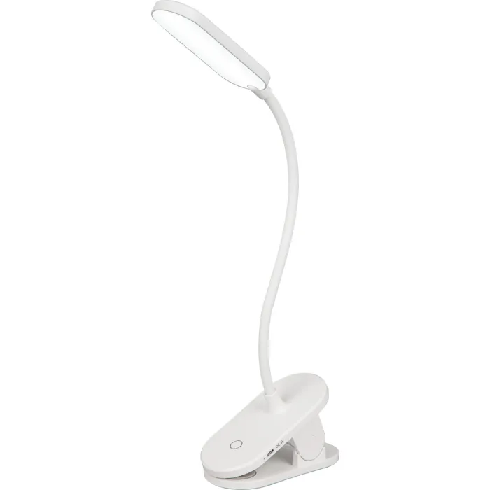 CASAYA LED-Akkuleuchte Narila, mit Klemm-Befestigung, 140 lm, 3000K, weiß, 997313