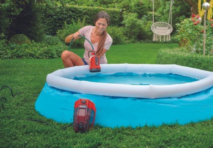 Einhell Akku-Klarwasserpumpe GE-SP 18 LL Li-Solo 4181560