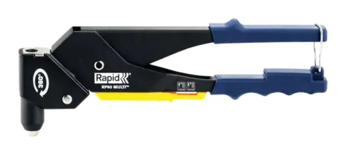 Rapid RP60 MULTI Blindnietzange mit drehbarem Kopf, 5001126
