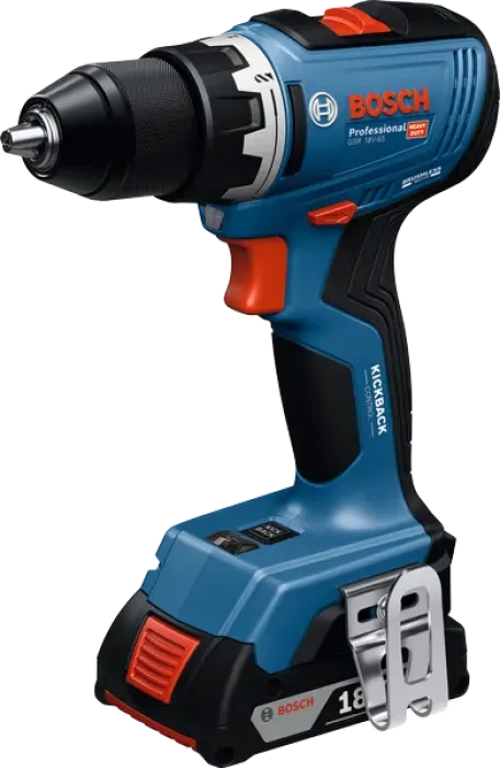 Bosch Professional 18V System Akku-Bohrschrauber GSR 18V-65 inkl. L-BOXX, 06019N3201