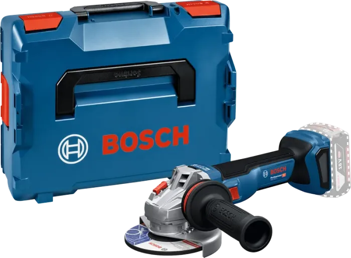 Bosch Professional 18V System Akku-Winkelschleifer GWS 18V-11 inkl. L-BOXX, 06019N4102