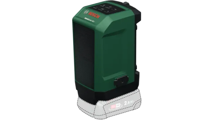 Bosch UniversalSpeaker 18V-, kabelloser Bluetooth-Lautsprecher, 06039G5000