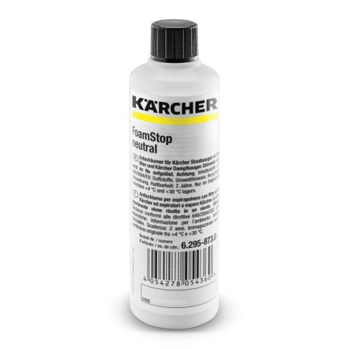 Kärcher FoamStop Neutral, Entschäumungsmittel, 125 ml, 6.295-873