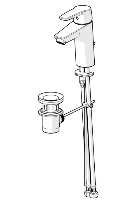 Hansa Polo XL Waschtischbatterie, 51502293