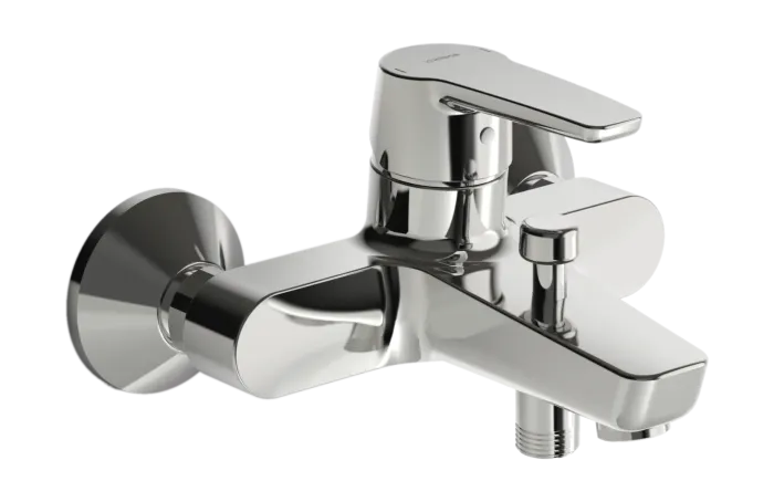 Hansa Polo Wannenfüll- und Brausebatterie, 51442193