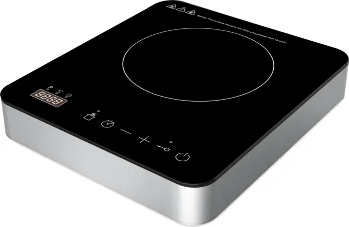 Induktionskochfeld mit Touch Display elektrisch, Ø22 cm, 613-401569