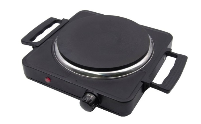 Einzelkochplatte 1500 Watt, schwarz, 613-401770