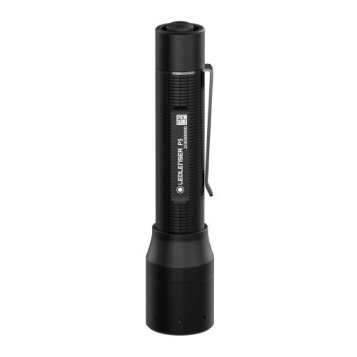 Ledlenser P5 LED Taschenlampe, 200 Lumen, 170 m Zoomfokus, IP54, 8 Stunden Laufzeit, 80 g Mini-Licht für Camping, Wandern, Werkstatt, Hundespaziergang, Outdoor-Taschenlampe P5 200 lm 503100