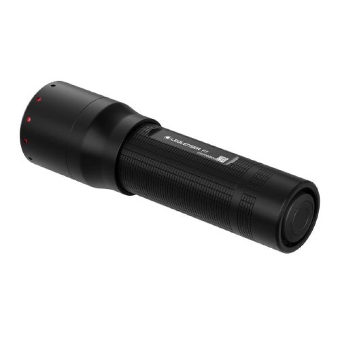 Ledlenser P7 LED Taschenlampe, 650 Lumen, 400m Zoomfokus, IP54, 30h Laufzeit, 175g starkes Licht, 4 x AAA Batterien, für Camping, Wandern, Hundespaziergang, Werkstatt P7 650 lm 503102
