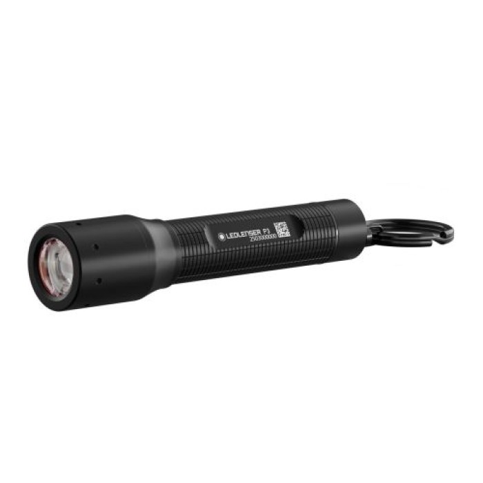 Ledlenser P3 Mini LED Taschenlampe, 130 Lumen, 110m Zoom, IP54, 6.5 Stunden Laufzeit, leicht 43g, AAA batteriebetriebene Schlüsselanhänger-Leuchte, Kindercamping, Wandern, Hundespaziergang P3 130 lm 503106