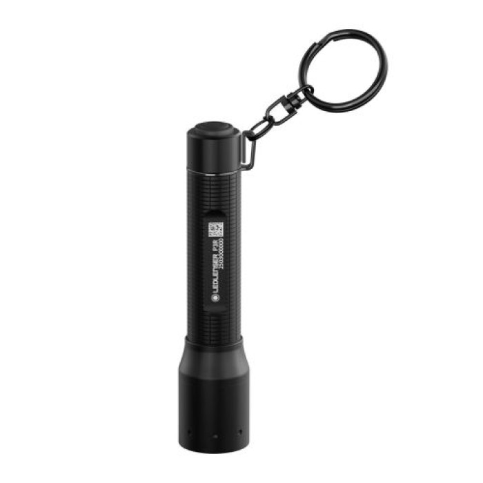 Ledlenser P3R Mini LED Taschenlampe wiederaufladbar, 200 Lumen, 130m Fokus, USB-C, IP54, 8 Stunden Laufzeit, leichte 41g Schlüsselanhänger Kinderleuchte, für Camping, Hundespaziergang P3R 200 lm 503107