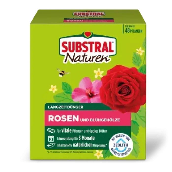 Substral Naturen® Langzeitdünger Rosen und Blühgehölze 1,2 kg,  84050