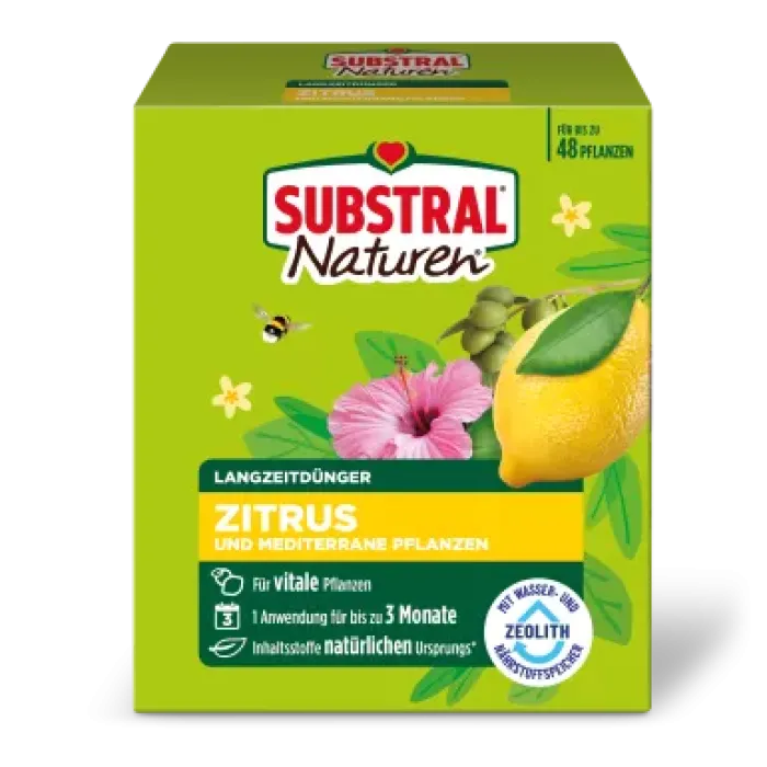 Substral Naturen® Langzeitdünger Zitrus und mediterrane Pflanzen 1,2 kg, 84080