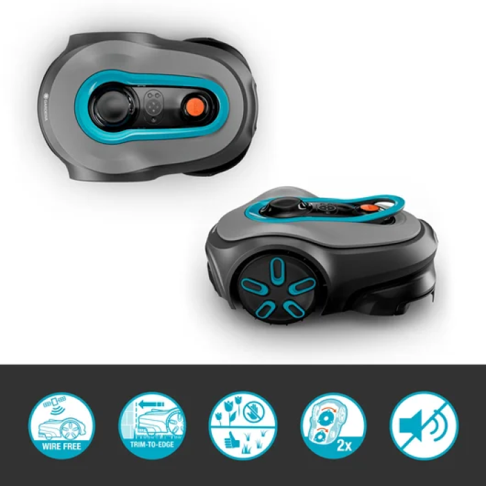 Mähroboter smart SILENO free Set 1200 m², kabellos 19923-20