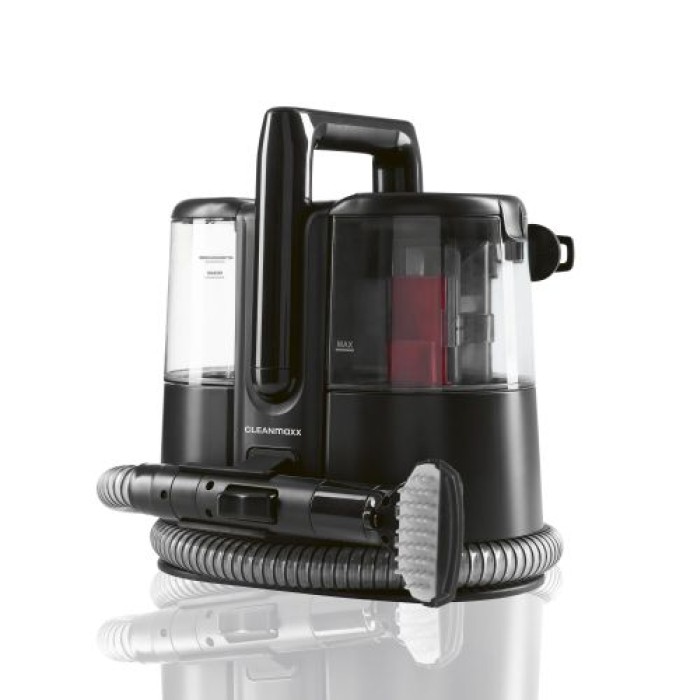 CLEANmaxx Polster-und Teppich- Reiniger 400W schwarz/rot 15177