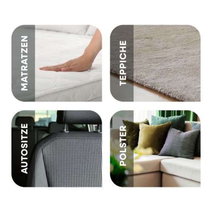 CLEANmaxx Polster-und Teppich- Reiniger 400W schwarz/rot 15177