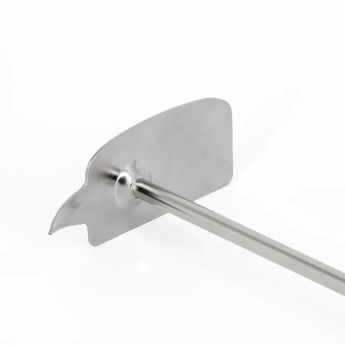 Petromax Lagerfeuerbesteck aus Edelstahl, mit extra langem Holzgriff, CFCUTLERY