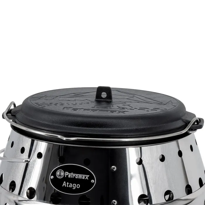 Petromax Dutch Oven Essential Line - Feuertopf mit Deckel, 7.5 Liter, FT9-T-ESSENTIAL