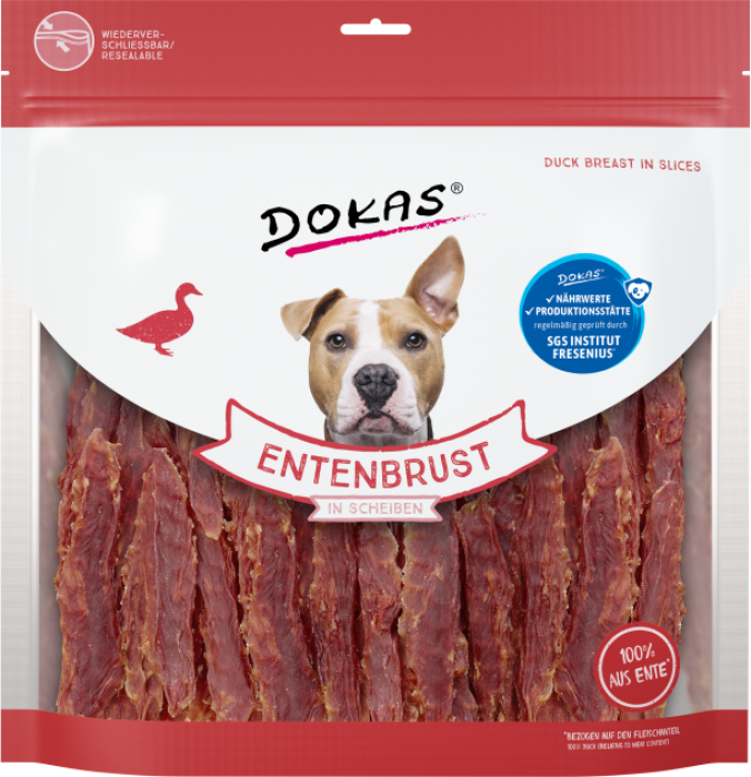 Dokas Entenbrust in Streifen, 900g, 345466