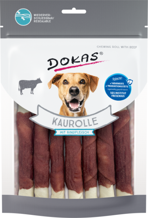 Dokas Kaurolle mit Rindfleisch, 190 g, 180424