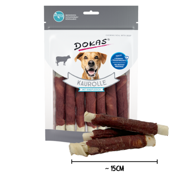 Dokas Kaurolle mit Rindfleisch, 190 g, 180424
