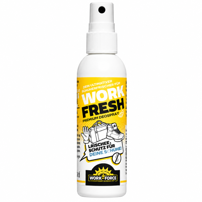 RualTex WorkFresh langzeitfrische für Schuhe und Textilien, 100ml, 8915