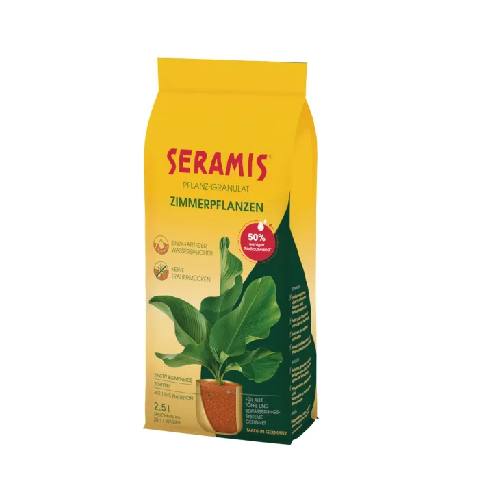 Seramis Pflanz-Granulat für alle Zimmerpflanzen, 2,5 l, 730024