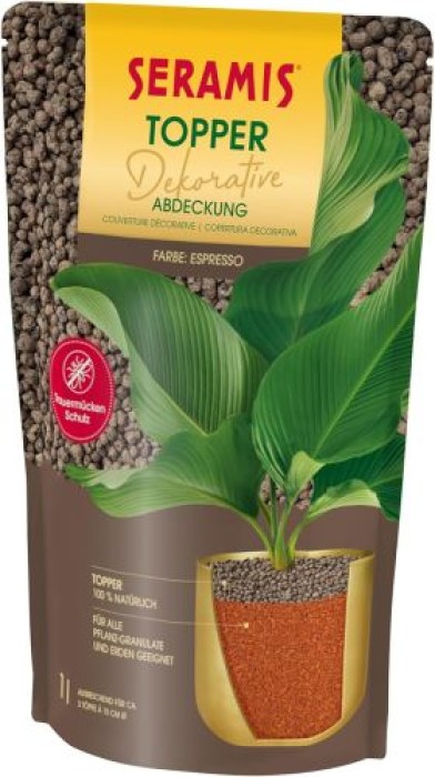 Seramis Topper Granulat Espresso, 1 L 738006